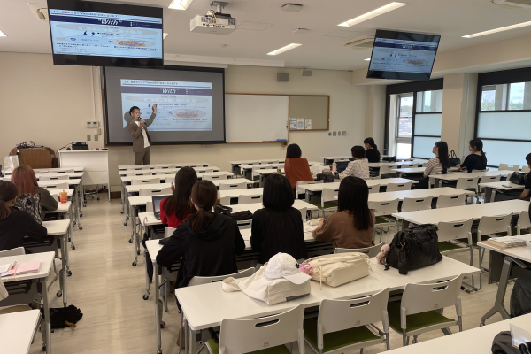【産官学連携の取組】 2025年6月4日（水）「フェリス女学院大学にて出張授業」