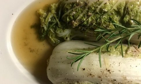 ミニ白菜の丸ごと煮込み