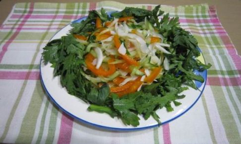 春を呼ぶ、さっぱりサラダ